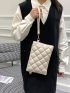 Minimalist Quilted Square Bag