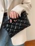 Minimalist Quilted Square Bag