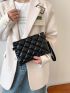 Minimalist Quilted Square Bag