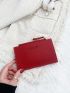 Men Letter Graphic Purse