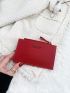 Men Letter Graphic Purse