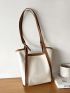 Two Tone Bucket Bag