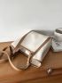 Two Tone Bucket Bag