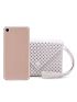 Mini Bead Design Clutch Bag