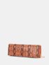 Snakeskin Square Bag