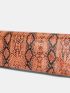 Snakeskin Square Bag