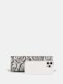 Allover Floral Graphic Square Bag