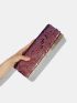 Allover Sequin Decor Square Bag