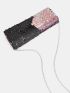 Allover Sequin Decor Square Bag