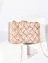 Mini Braided Design Chain Box Bag