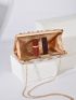 Mini Braided Design Chain Box Bag