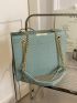 Quilted Chain Square Bag