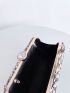 Textured Chain Box Bag