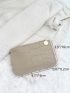 Crocodile Embossed Coin Purse
