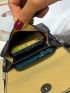 Snap Button Flap Phone Wallet