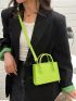 Mini Double Handle Square Bag