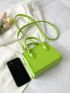 Mini Double Handle Square Bag