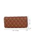 Minimalist Quilted Long Wallet