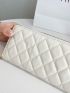 Quilted Detail Long Wallet
