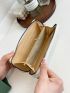 Quilted Detail Long Wallet