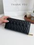Quilted Long Wallet