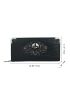 Metal Skull Decor Long Wallet