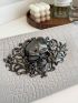 Metal Skull Decor Long Wallet