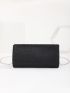 Mini Ruched Design Flap Chain Square Bag