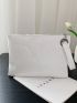 Crocodile Embossed Clutch Bag