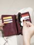 Stitch Detail Small Wallet