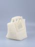 Mini Faux Pearl Decor Bucket Bag