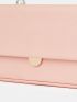 Mini Faux Pearl Decor Flap Box Bag