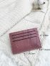 Crocodile Embossed Card Holder