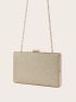 Mini Glitter Chain Box Bag