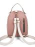 Heart & Tassel Detail Classic Backpack