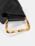Minimalist Top Handle Bucket Bag