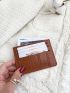 Crocodile Embossed Card Holder
