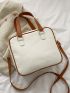 Minimalist Multi-pocket Shoulder Tote Bag