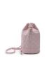 Mini Quilted Drawstring Bucket Bag