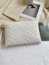 Minimalist Chevron Pattern Wristlet Bag