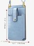 Crocodile Embossed Phone Wallet