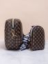 Quilted Detail Square Bag With Mini Bag