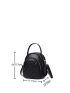 Mini Quilted Multi-compartment Satchel Bag