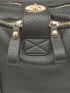 2pcs Litchi Embossed Top Handle Bag Set