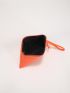 Quilted Embossed Tassel Decor Clutch Bag