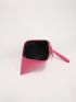 Quilted Embossed Tassel Decor Clutch Bag