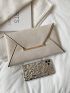 Minimalist Flap Clutch Bag