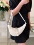 Buckle Decor Novelty Bag