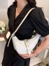 Buckle Decor Novelty Bag