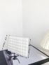 Minimalist Geometric Pattern Square Bag